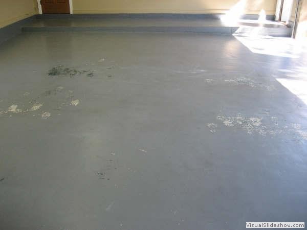 14. Garage Floor Before